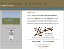 Tablet Screenshot of lanhamrealestate.com